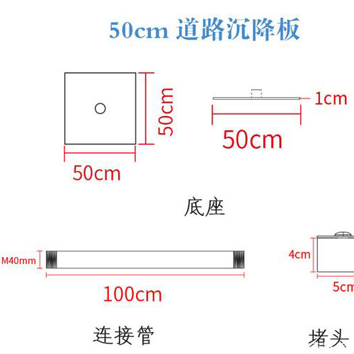 玉树沉降板规格型号如何选择？